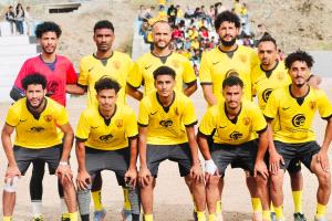 مكلان يسحق لصبور بخماسية في دوري الشعيب بالضالع