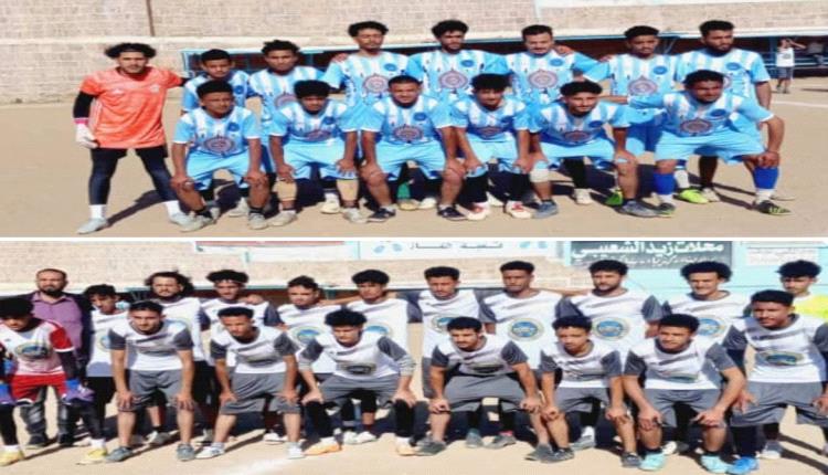 التعادل الإيجابي بين الإتحاد والشباب بدوري الفقيد القشم بالضالع