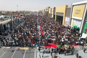 اقبال جماهيري كبير مع بداية اليوم الأول لمعرض القاهرة الدولي للكتاب